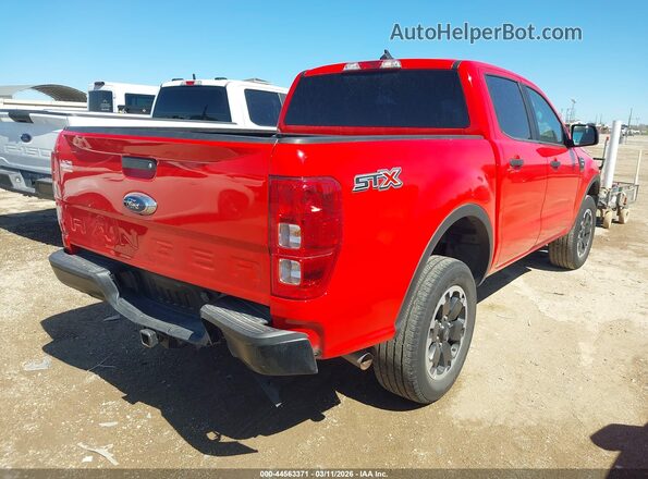 1FTER4EH1MLD89947 2021 FORD RANG Red უკანა მარჯვენა