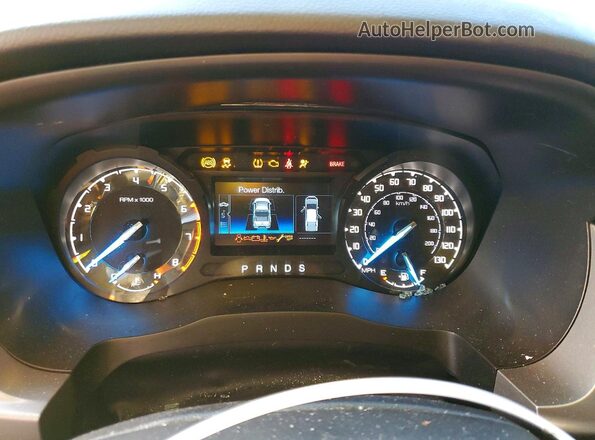 1FTER4EH2MLD24153 2021 FORD RANG White Widok zestawu wskaźników