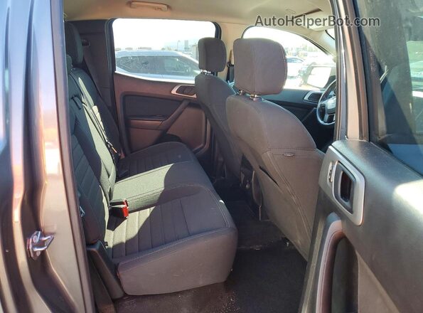 1FTER4EH2MLD28722 2021 FORD RANG Gray Rear seats view