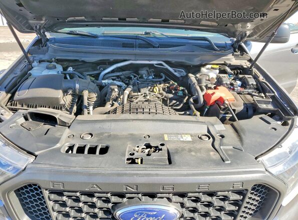 1FTER4EH2MLD28722 2021 FORD RANG Gray Rear interior view