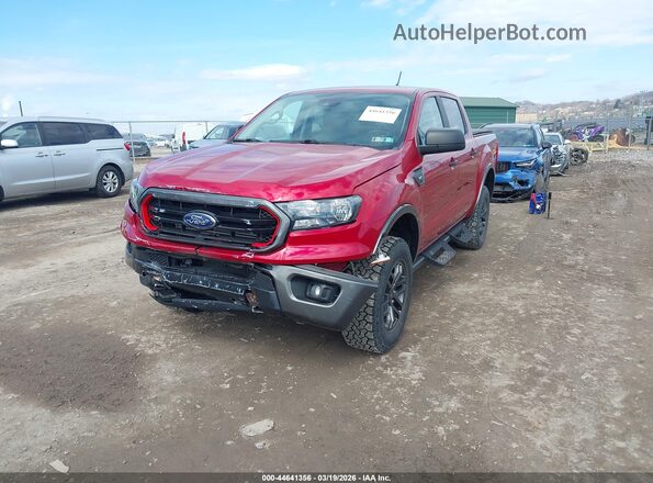 1FTER4FH0MLD75097 2021 FORD RANG Красный Передняя левая четверть