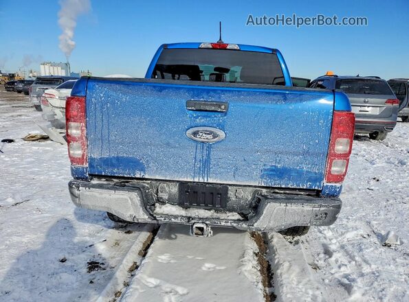 1FTER4FH0MLD93129 2021 FORD RANG Blue Widok z tyłu