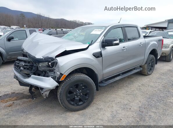 1FTER4FH1MLD11554 2021 FORD RANG Silver Առջևի ձախ երեք քառորդ տեսարան