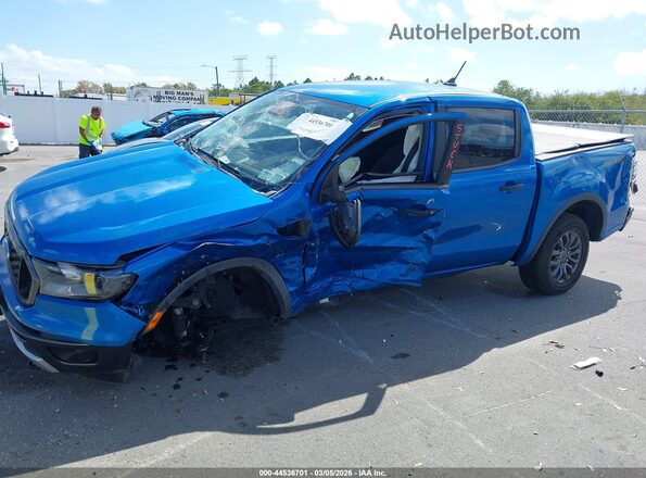 1FTER4FH2MLE01960 2021 FORD RANG Blue Вид спереду