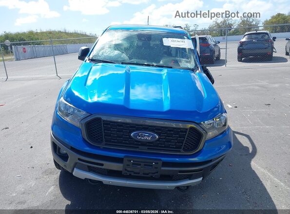 1FTER4FH2MLE01960 2021 FORD RANG Blue Вид задньої частини салону