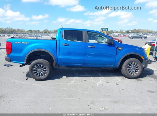 1FTER4FH2MLE01960 2021 FORD RANG Blue Панорамний вид салону 360°