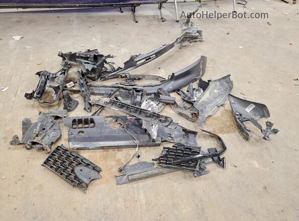 1FTER4FH4MLD02749 2021 FORD RANG Gray ძრავის განყოფილების ხედი