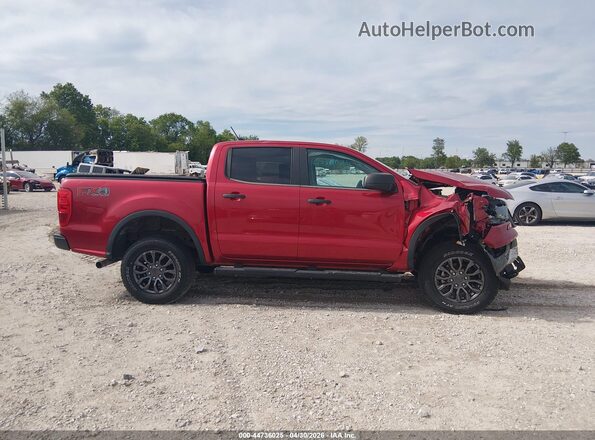 1FTER4FH4MLD02895 2021 FORD RANG Red Rear interior view
