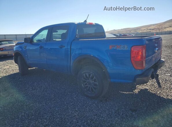 1FTER4FH4MLD89018 2021 FORD RANG Blue უკანა მარცხენა
