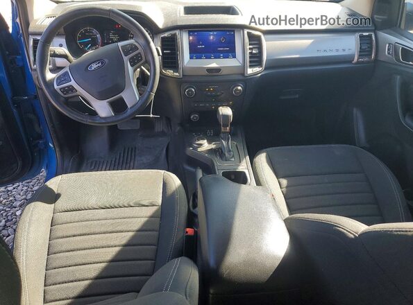 1FTER4FH4MLD89018 2021 FORD RANG Blue წინა პანელის ხედი