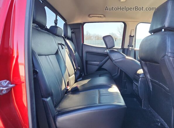 1FTER4FH5MLD25053 2021 FORD RANG Red Հետևի նստատեղերի տեսք