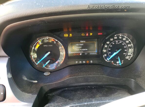 1FTER4FH6MLD37065 2021 FORD RANG Gray Widok zestawu wskaźników