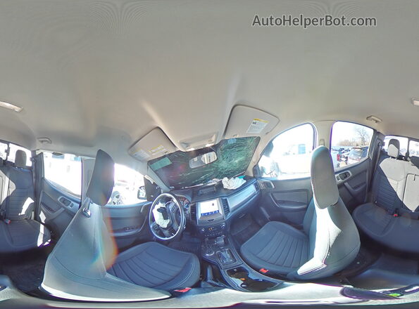 1FTER4FH6MLD37065 2021 FORD RANG Gray Widok naklejki z numerem VIN