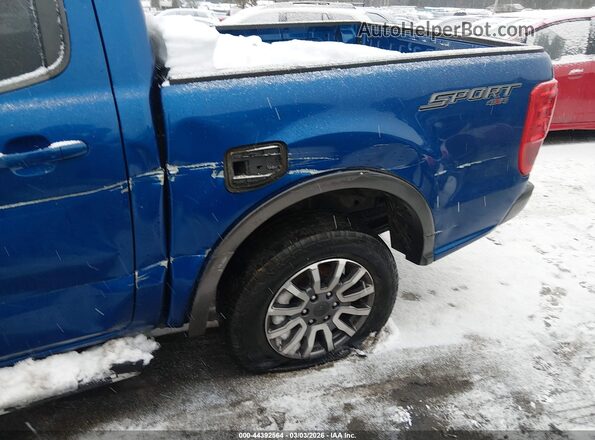 1FTER4FH7KLA52114 2019 FORD RANG Blue Widok z przodu