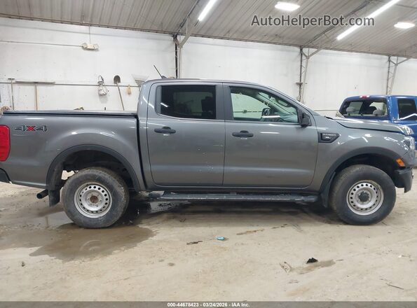 1FTER4FH7MLD51573 2021 FORD RANG Gray Սալոնի հետևի տեսք