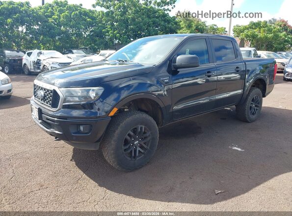 1FTER4FH9KLA90573 2019 FORD RANG Черный Передняя левая четверть