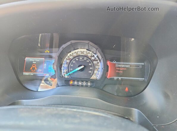 1FTER4FH9MLD58332 2021 FORD RANG Gray ხელსაწყოთა პანელის ხედი