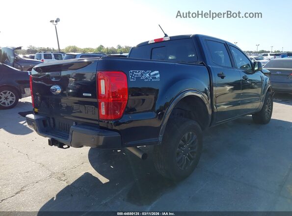 1FTER4FHXKLA55296 2019 FORD RANG Черный Задняя правая четверть