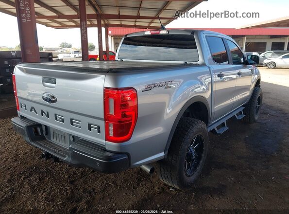 1FTER4FHXMLD38641 2021 FORD RANG Silver უკანა მარჯვენა