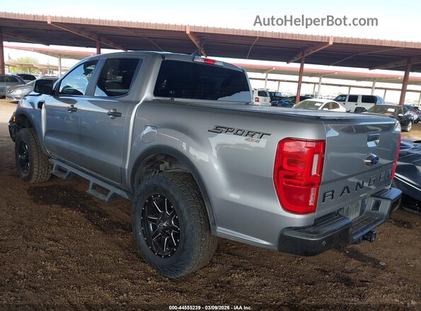 1FTER4FHXMLD38641 2021 FORD RANG Silver უკანა მარცხენა