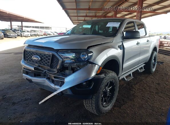 1FTER4FHXMLD38641 2021 FORD RANG Silver წინა მარცხენა ხედი სამი მეოთხედიდან