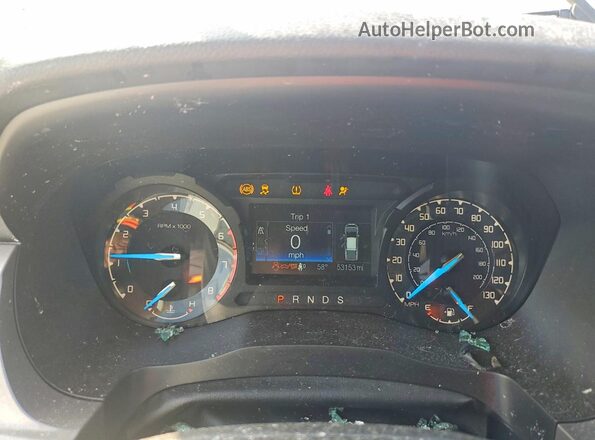 1FTER4FHXMLD90514 2021 FORD RANG White ხელსაწყოთა პანელის ხედი