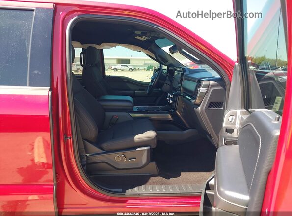 1FTEW1C50MKD21774 2021 FORD F150 Red Front interior view