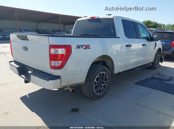 1FTEW1C54NFA51555 2022 FORD F150 White Rear right