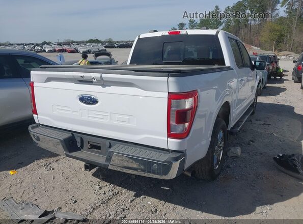 1FTEW1C56MKD10083 2021 FORD F150 White უკანა მარჯვენა