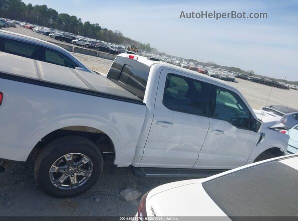 1FTEW1C56MKD10083 2021 FORD F150 White უკანა სალონის ხედი