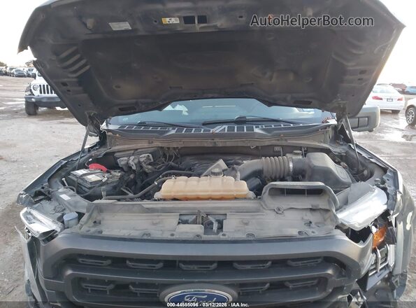 1FTEW1C59MFC45612 2021 FORD F150 Gray Вид ззаду