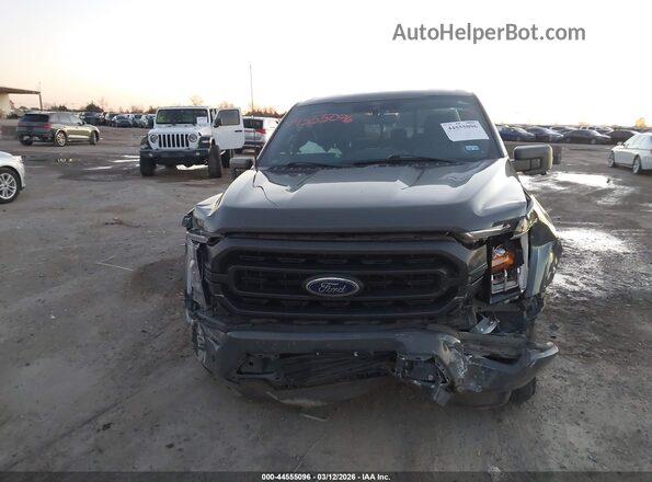 1FTEW1C59MFC45612 2021 FORD F150 Gray Вид щитка приладів