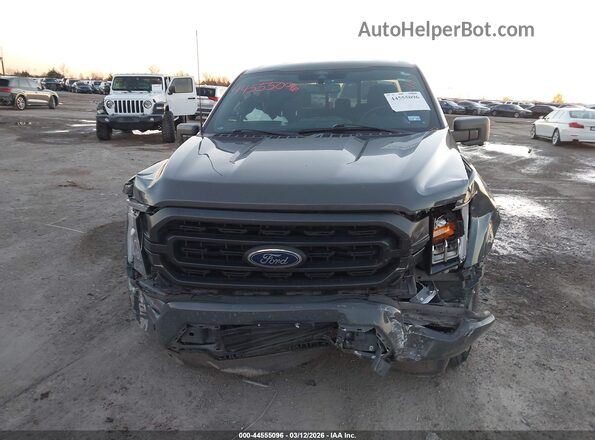 1FTEW1C59MFC45612 2021 FORD F150 Gray Вид спереду