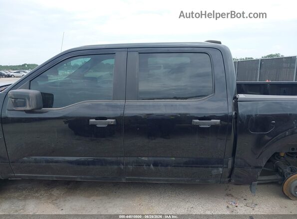 1FTEW1C82MKD55015 2021 FORD F150 Black Rear interior view