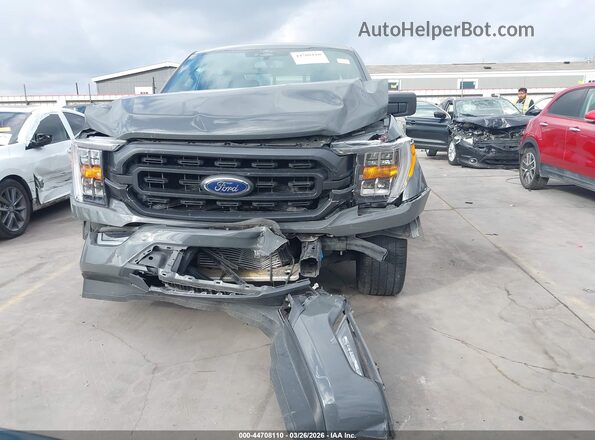 1FTEW1C88MFC79468 2021 FORD F150 Gray Widok z przodu