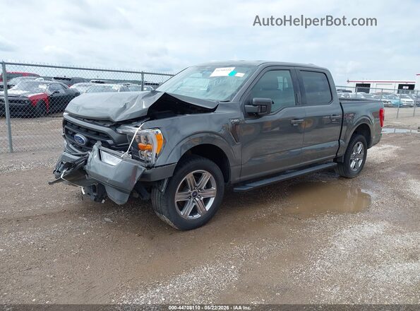 1FTEW1C88MFC79468 2021 FORD F150 Gray Przód lewy