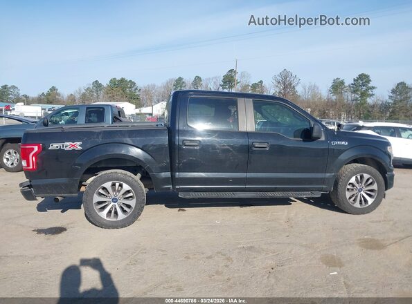 1FTEW1CF5HKD51156 2017 FORD F150 Black Սալոնի հետևի տեսք