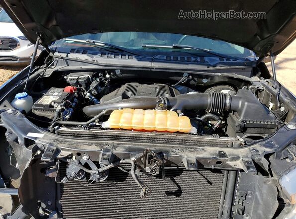1FTEW1CG4JKF49337 2018 FORD F150 Синий Вид задней части салона