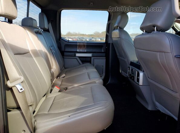 1FTEW1CG4JKF49337 2018 FORD F150 Синий Вид задних сидений