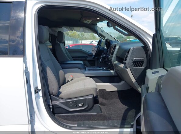 1FTEW1CP0JFC51487 2018 FORD F150 Белый Вид салона спереди