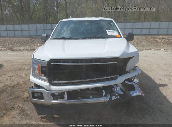 1FTEW1CP0JFC51487 2018 FORD F150 Белый Вид щитка приборов