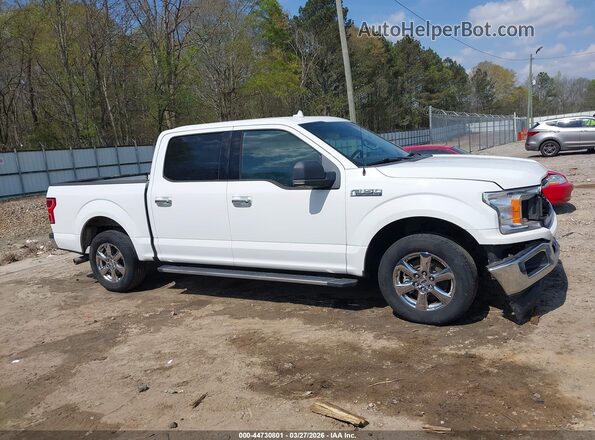 1FTEW1CP0JFC51487 2018 FORD F150 Белый Вид задней части салона