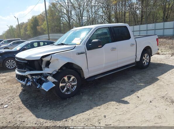 1FTEW1CP0JFC51487 2018 FORD F150 Белый Передняя левая четверть