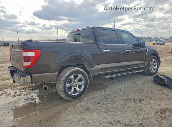 1FTEW1CP0MFC47301 2021 FORD F150 Black Rear right