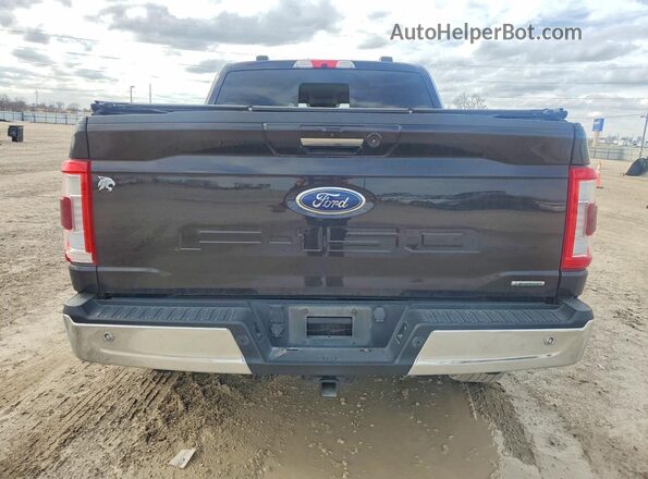 1FTEW1CP0MFC47301 2021 FORD F150 Black Rear view