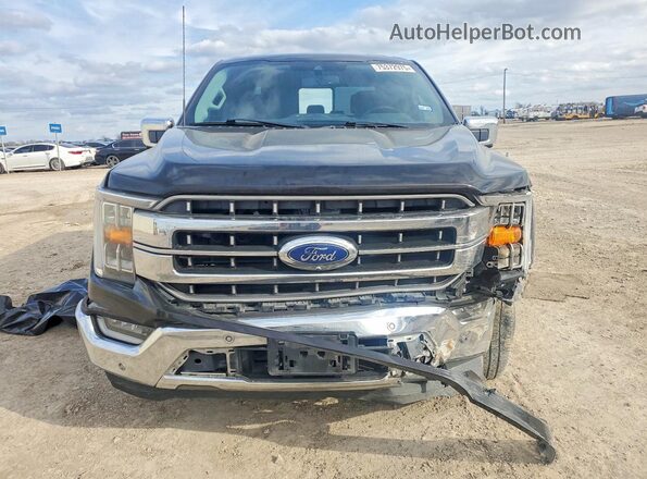 1FTEW1CP0MFC47301 2021 FORD F150 Black Front view
