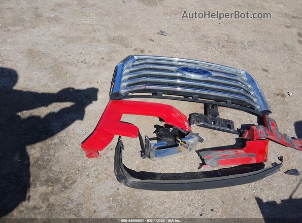 1FTEW1CP2GKF80191 2016 FORD F150 Red Instrument cluster view