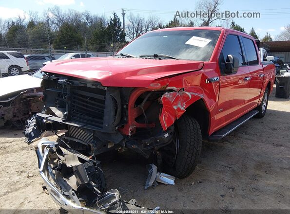 1FTEW1CP2GKF80191 2016 FORD F150 Red Front left
