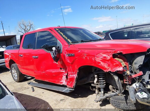 1FTEW1CP2GKF80191 2016 FORD F150 Red 360 interior view