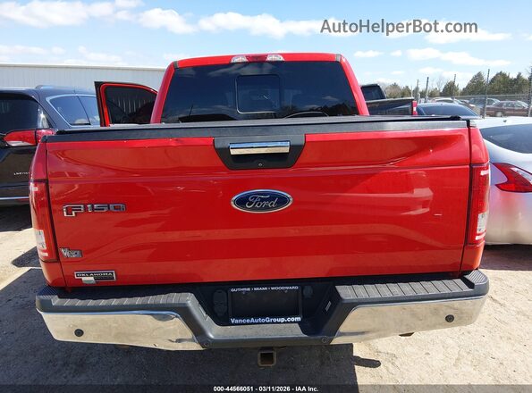 1FTEW1CP2GKF80191 2016 FORD F150 Red 